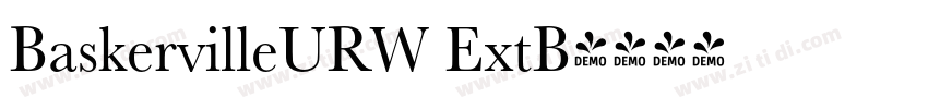 BaskervilleURW ExtB字体转换